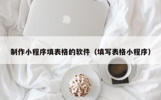 五家渠制作小程序填表格的软件（填写表格小程序）