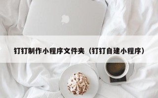 五家渠钉钉制作小程序文件夹（钉钉自建小程序）